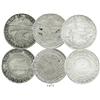 Image 1 : Lot of 3 Bogota, Colombia, 8 reales: 1840RS, 1842RS, 1844RS.