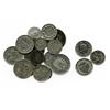 Image 1 : Large lot of 19 Ecuador copper-nickel minors, as follows: 1/2 decimo (BIRMINGHAM), 1884 and 1886; 10