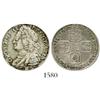 Image 1 : London, England, shilling, George II, 1745, with LIMA below bust.