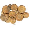Image 1 : Paraguay, Lot of 5 sets of copper 4-2-1 centesimos, 1870, all choice Mint State (15 coins total).