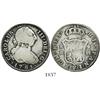 Image 1 : Madrid, Spain, bust 4 reales, Charles III, 1781PJ, with unidentified "JM" countermark on bust.