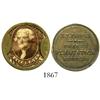 Image 1 : USA, encased postage, 5c red brown, Drake's Plantation Bitters S.T.1860.X. (patent 1862).