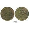 Image 1 : Trinidad, copper 1/2 stampee private merchant token for grocer H.E.RAPSEYS (ca. 1860), rare.