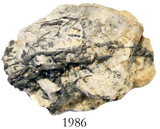 Natural Silver Rocks Natural silver ore in rock matrix.