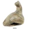Image 1 : Miniature clay "tonalaware" figurine: duck whistle(?), pictured in Flash of Gold.