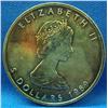 Image 3 : 1989 $5 "Maple Leaf" .999 Pure Silver Uncirculated