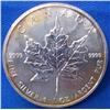Image 4 : 1989 $5 "Maple Leaf" .999 Pure Silver Uncirculated