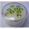 Image 1 : Lot-9 Loose Round Cut Peridot Gem Stones