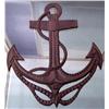 Image 1 : Cast Iron Wall Hanging of an Anchor
