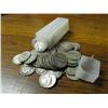 Image 1 : Roll of Mercury Dimes g-xf grades- 50 Coins
