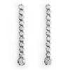 Natural 2.0 ctw Diamond Earrings 14K White Gold