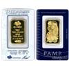 1 oz Pamp Suisse Gold Ingot on Assay Card