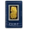 Image 1 : 1 oz Pamp Suisse Gold Ingot on Assay Card