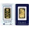 Image 1 : 1 oz Pamp Suisse Gold Ingot on Assay Card