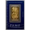 Image 1 : 1 oz Pamp Suisse Gold Ingot on Assay Card
