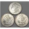 Image 1 : 1896,98,1900 Uncirculated Morgans