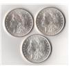 Image 1 : 1883,4,5 O - UNC Morgan Silver Dollars