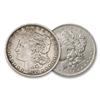 Image 1 : First & Last Morgan Silver Dollar Lot