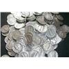 Image 1 : Lot of 100 Mercury Dimes- Circulated