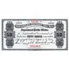 Image 1 : NEWFOUNDLAND GOVERNMENT CASH NOTE.  Fifty Cents.  1906.  NF-3fS.  A Specimen.  PMG graded Superb Gem