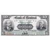 Image 1 : THE BANK OF MONTREAL.  $10.00.  2nd. Jan., 1904.  CH-505-48-04S.  A Specimen.  PCGS graded Unc-64. P