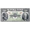 Image 1 : THE BANK OF MONTREAL.  $20.00.  Jan. 2, 1923.  CH-505-56-06S.  A Specimen.  PCGS graded Gem Unc-66. 