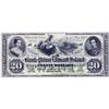 Image 1 : THE BANK OF PRINCE EDWARD ISLAND.  $20.00.  Jan. 1, 1872.  CH-600-12-16R.  A Remainder with Serial N