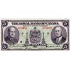 Image 1 : THE ROYAL BANK OF CANADA.  $5.00.  Jan. 2, 1943.  CH-630-20-02.  No. 075603/D.  PMG graded Very Fine
