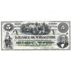 Image 1 : LA BANQUE DE ST. HYACINTHE.  $5.00.  July 1, 1880.  CH-645-12-02R.  A Remainder. No. 39104/C. PCGS g