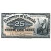 Image 1 : DOMINION OF CANADA.  25 CENTS.  Jan. 2, 1900.  DC-15a.  Courtney.  Choice Unc-63.  Ex. TICF auction,