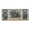 Image 1 : DOMINION OF CANADA.  $1.00.  March 31, 1898.  DC-13c.  No. 278325/D.  PCGS graded AU-55.  PPQ.  A su