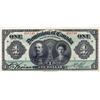 Image 1 : DOMINION OF CANADA.  $1.00.  Jan. 3, 1911.  DC-18a.  No. 058740. Green Line.  PCGS graded Very Fine-