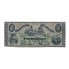 Image 1 : DOMINION OF CANADA.  $2.00.  July 1, 1870.  DC-3b.  Payable at Toronto.  No. 112557/A.  PMG graded V