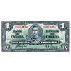 Image 1 : BANK OF CANADA.  $1.00.  1937 Issue.  BC-21d.  No. W/N0073483.  PCGS graded Unc-63. PPQ.