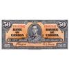 Image 1 : BANK OF CANADA.  $50.00.  1937 Issue.  BC-26c.  Coyne-Towers.  No. B/H5162342.  PMG graded Choice Un