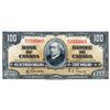 Image 1 : BANK OF CANADA.  $100.00.  1937 Issue.  BC-27b. Gordon-Towers.  No. B/J2535065.  Extra Fine.  Ex. Lo