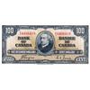 Image 1 : BANK OF CANADA.  $100.00.  1937 Issue.  BC-27c. Coyne-Towers.  No. B/J 4408419.  PCGS graded AU-58.