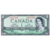 Image 1 : BANK OF CANADA.  $1.00.  1954 Issue.  'Devil's Face'. BC-29a.  No. H/A4417589.  PCGS graded Unc-64. 