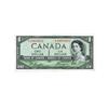 Image 1 : BANK OF CANADA.  $1.00.  1954 Issue.  'Devil's Face'. BC-29bA.  Beattie-Coyne.  No. *A/A0018622.  PM