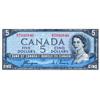 Image 1 : BANK OF CANADA.  $5.00.  1954 Issue.  BC-31a.  'Devil's Face'.  Coyne-Towers.  No. B/C7893846.  PMG 