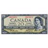 Image 1 : BANK OF CANADA.  $20.00.  1954 Issue.  BC-33b.  'Devil's Face'.  Beattie-Coyne.  No. D/E6653651.  PM