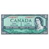 Image 1 : BANK OF CANADA.  $1.00.  1954 Issue.  BC-37bA.  Modified.  No. *D/O0483677.  PCGS graded Unc-64.