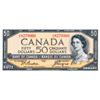 Image 1 : BANK OF CANADA.  $50.00.  1954 Issue.  BC-42a.  Modified.  Beattie-Coyne.  No. A/H8279906. Crisp Unc
