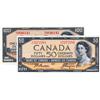 Image 1 : BANK OF CANADA.  $50.00.  1954 Issue.  BC-42a.  Modified. No. A/H5272281. AU;  $100.00.  1954 Issue.