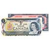 Image 1 : BANK OF CANADA.  $1.00.  1973 Issue.  BC-46a.  Lawson-Bouey.  No. AS0001998.  $2.00.  1954 Issue.  B