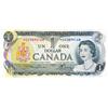 Image 1 : BANK OF CANADA.  $1.00.  1973 Issue.  BC-46aA.  Lawson-Bouey.  No. *GU2894168.  CCCS graded Unc-62; 