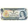 Image 1 : BANK OF CANADA.  $1.00.  1973 Issue.  BC-46aA.  Lawson-Bouey.  No. *IG8439829.  PCGS graded CH AU-58