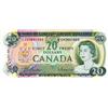 Image 1 : BANK OF CANADA.  $20.00.  1969 Issue.  BC-50aA.  No. *EM2841003.  PCGS graded AU-53.