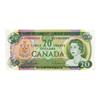 Image 1 : BANK OF CANADA.  $20.00.  1969 Issue.  BC-50aA.  No. *EV0000005.  BCS graded Choice Almost Unc-58.  