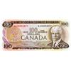 Image 1 : BANK OF CANADA.  $100.00.  1975 Issue.  BC-52bA.  Crow-Bouey.  No. AJX0592577.  CU.